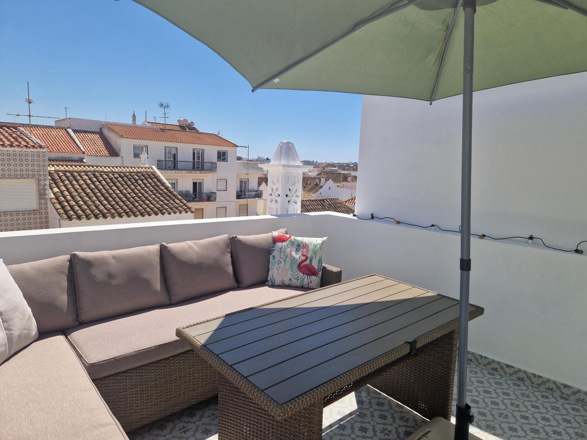 Villa House With Private Roof Terrace In Centre Tavira Exterior foto